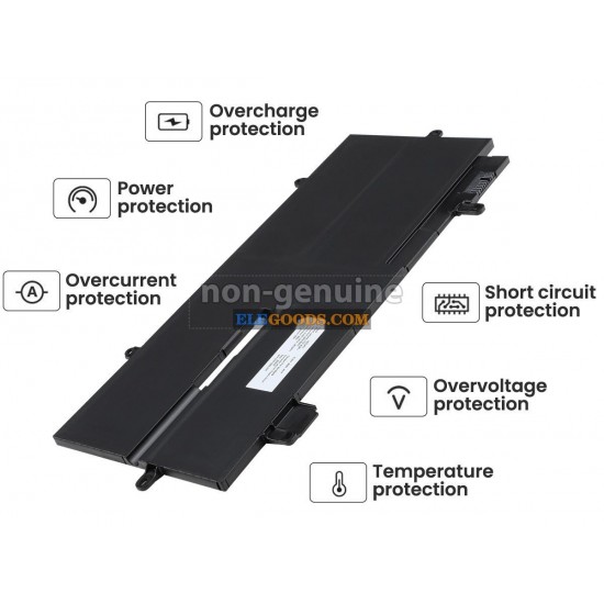 15.44V  57Wh  4 cells  Li-Polymer  Black