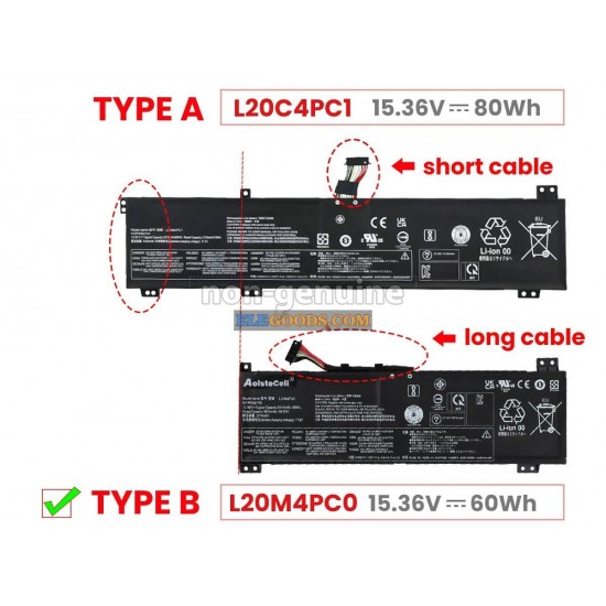 15.36V  80Wh  4 cells  Li-Polymer  Black