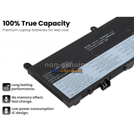 15.36V  80Wh  4 cells  Li-Polymer  Black