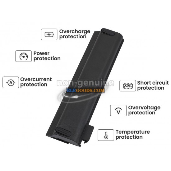 10.8V  4400mAh  6 cells  Li-Polymer  Black